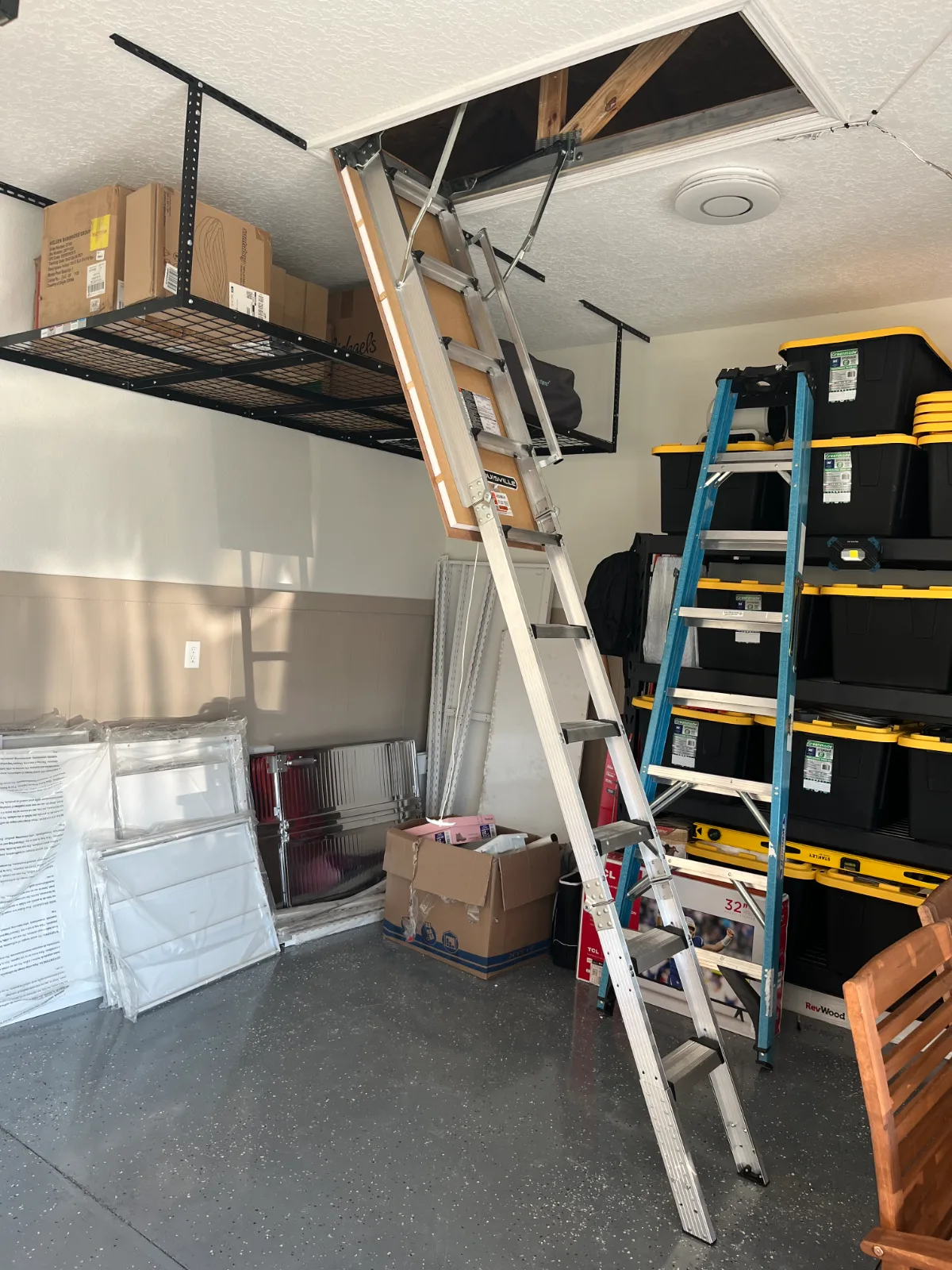 Garage attic ladder installed in Mandarin, FL