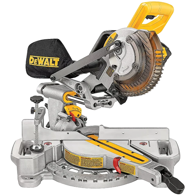 Cordless sliding compound miter saw