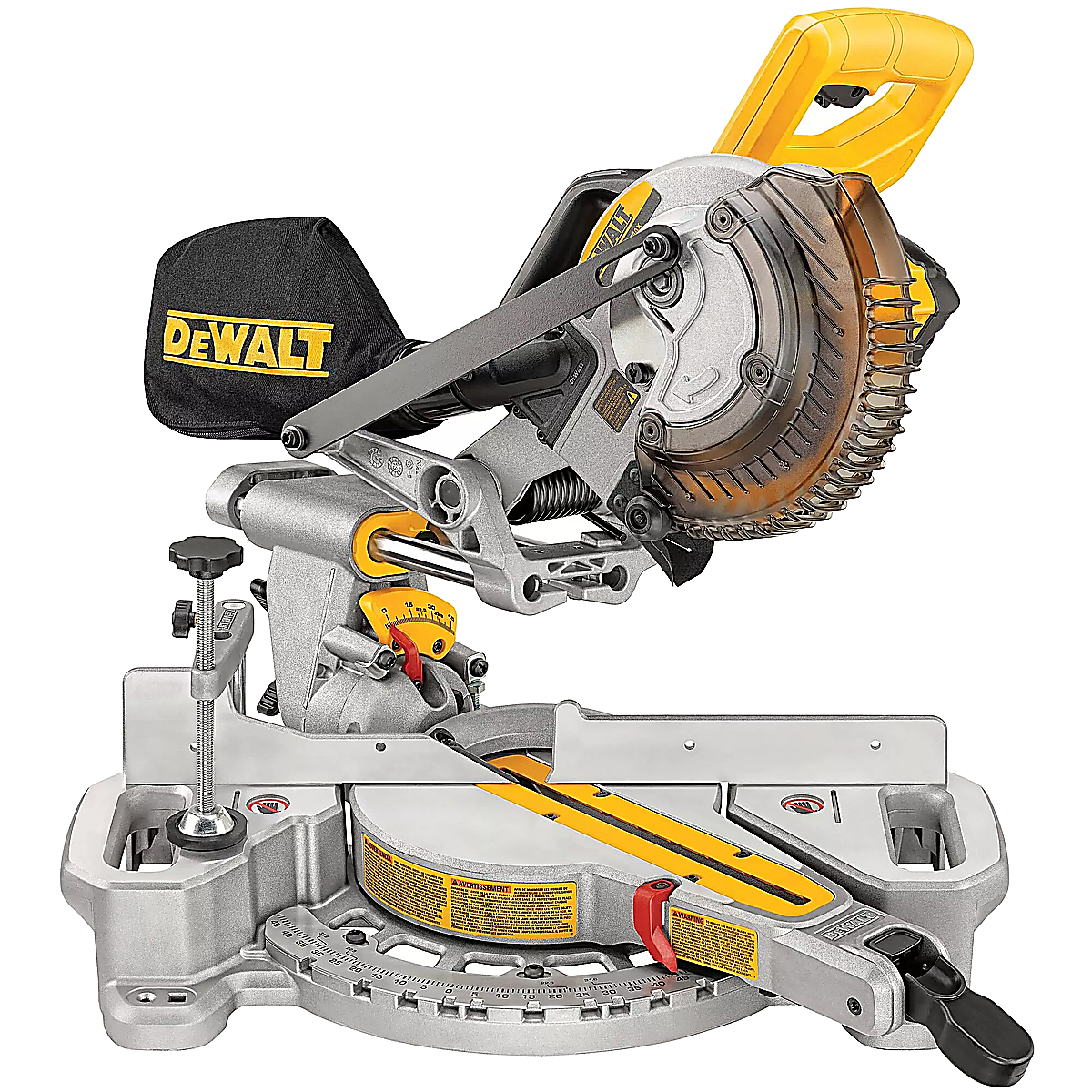 Cordless sliding compound miter saw